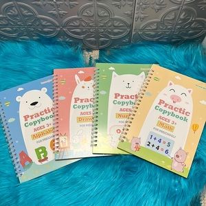 New 4 books Learn - Journey Practice Copybook ages 3+ for preschools